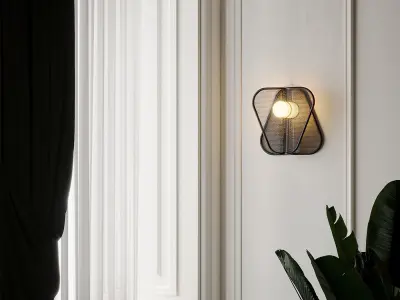 The Sovereign Wall Sconce by Studio Carol Egan 3D model