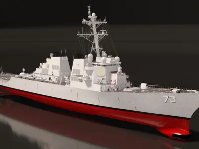  Guided Missile Destroyer DDG-73 