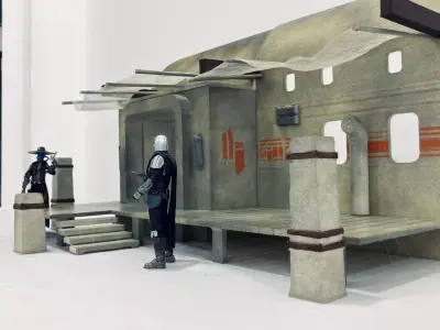 Mos Pelgo Diorama 3D print model