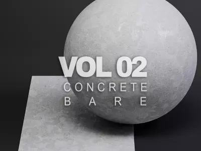 Concrete vol02 Bare 8K Seamless PBR Materials Texture