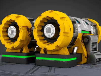 Sci Fi Generator 3D model