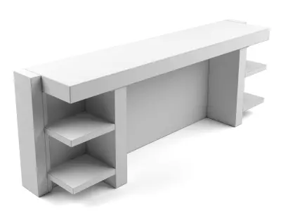 Hooker Furniture -  Amani Console Low-poly 3D model
