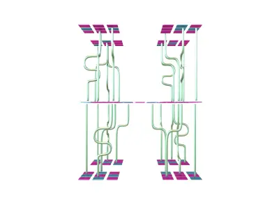 AI Generative Network Icon v1 006 Low-poly 3D model