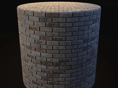 Silver Thorn King Running and Stack Bricks Texture Texture