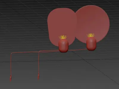 GRADIENT TABLE LAMP by Studio WM 3D model