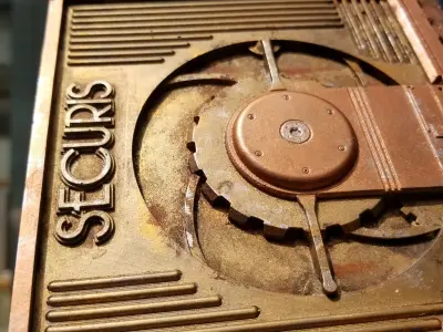 Bioshock Securis Bulkhead Door Miniature 3D print model