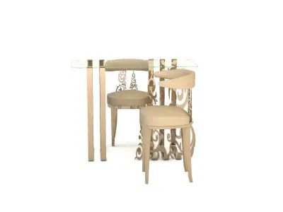 Receptionist Table 3D model