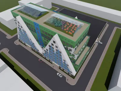 Concept exterior 3D model