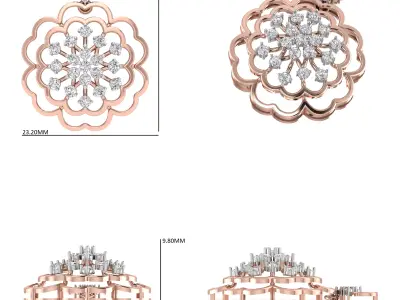 pendant 3D print model 31