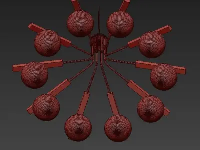 Suspension Globe 3D model