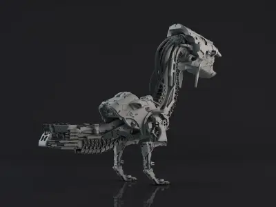 Watcher Machine 3D print model