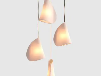 3D Bocci 21 Single Pendant model Low-poly 3D model