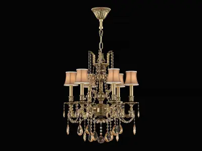 MD 6655-6 Osgona Chandelier 3D model