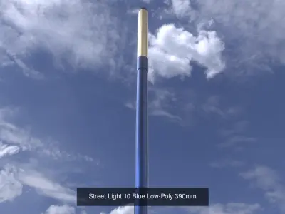 Blue Street Light Package 10