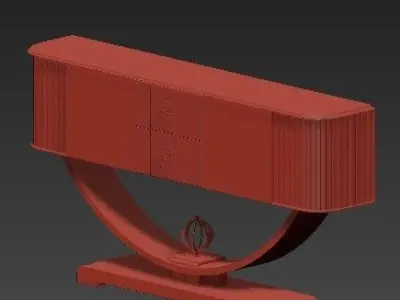 chest of drawers 42 3D model