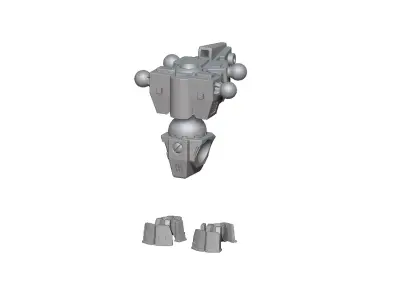 Battlesuit Four Armed Conversion Kit 3D print model