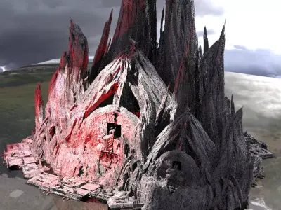 Eclipse Cliffs  3D model