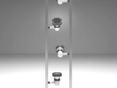 Modern Floor Lamps 3D model