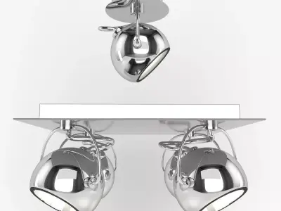 Lamp IDEAL LUX LUNARE 3D model