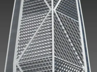 PIF Tower - Riyadh Saudi Arabia  3D model