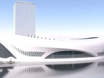 Building 10 3D model