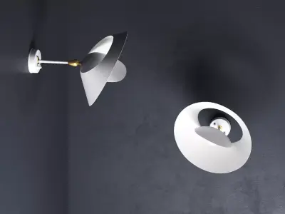 Saturne Sconce Wall Lamp 3D model