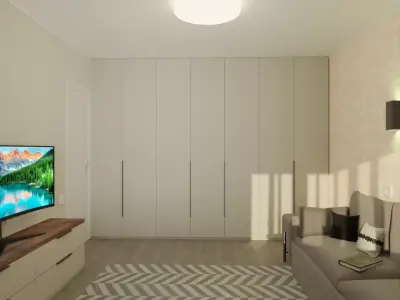 living room 3D model