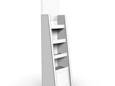 Point of Sale Cardboard Display Stand Texture