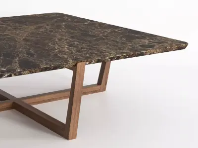 Albert 1 Coffee Tables 3D model