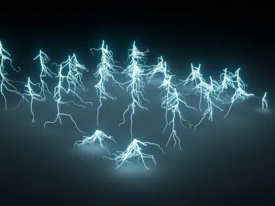 Lightning Pack v40 3D model