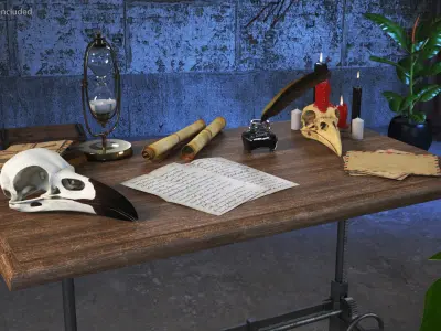  Occultists Writing Desk 