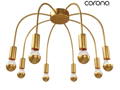  Fireworks Ceiling Lamp 3D model