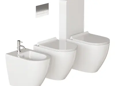 Galassia Dream WC Full Set 3D model