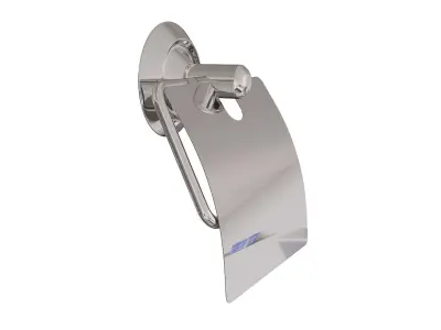 Bathroom Accessories Set with Six Pieces for Interiors 3D model