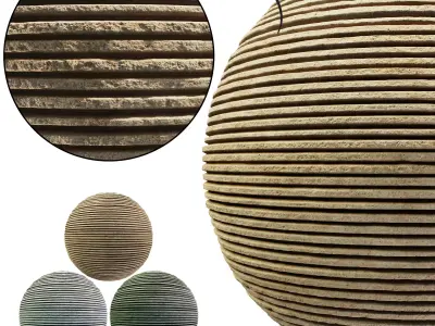 Ribbed Concrete wall 01- Seamless Texture purchase