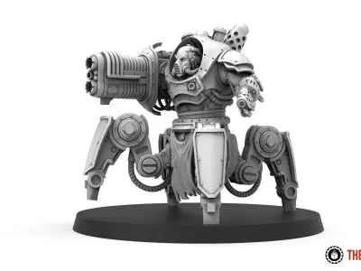 Dark Techno - Grimnaut 3D print model