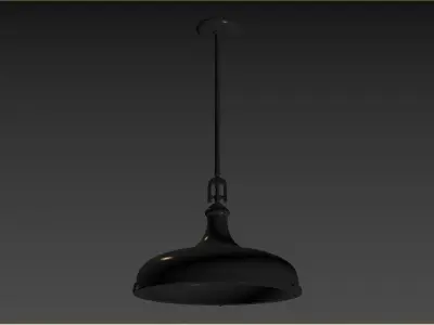 Rutherford pendant light 3D model