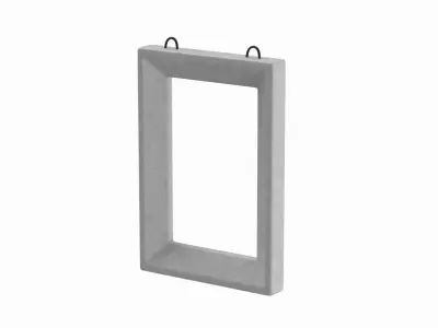 Concrete Window Panel 3D model