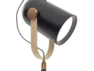 Carronade Floor Lamp 3D model