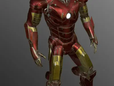 Iron man 3D model