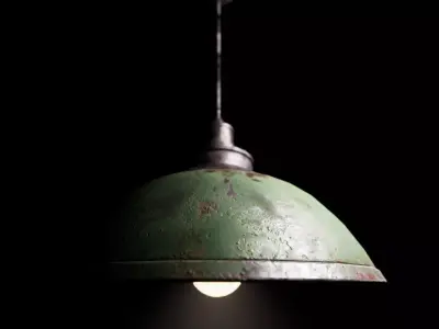 Ceiling Lights Pack Low-poly 3D model