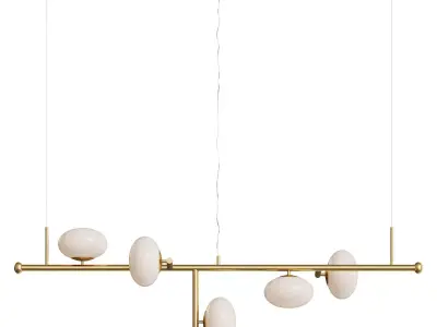 Accueil Lustre cosmique 3D model
