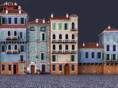Venice Building Group V1 3D model