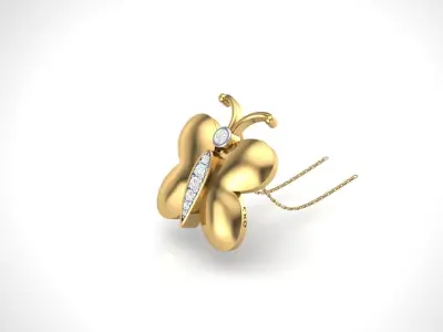 Kids Pendants  STL OBJ FBX Renders Details 3D print model