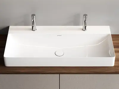 Duravit XSquare Vanity Unit Set 3 3D model