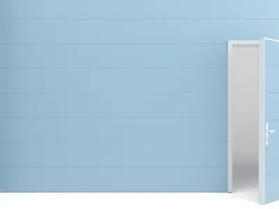 Warehouse Door 01 3D model