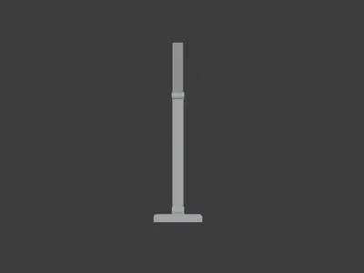 Modern LED Lamp Free 3D model