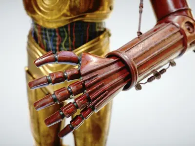 Robot C3PO  3D model