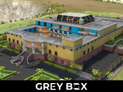 Mansion Envrionment 3D model