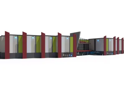 Harkins Movie Theater 3D model